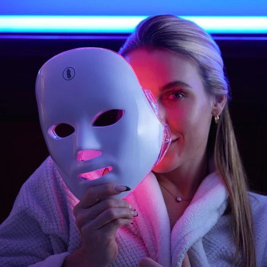 Máscara facial LED